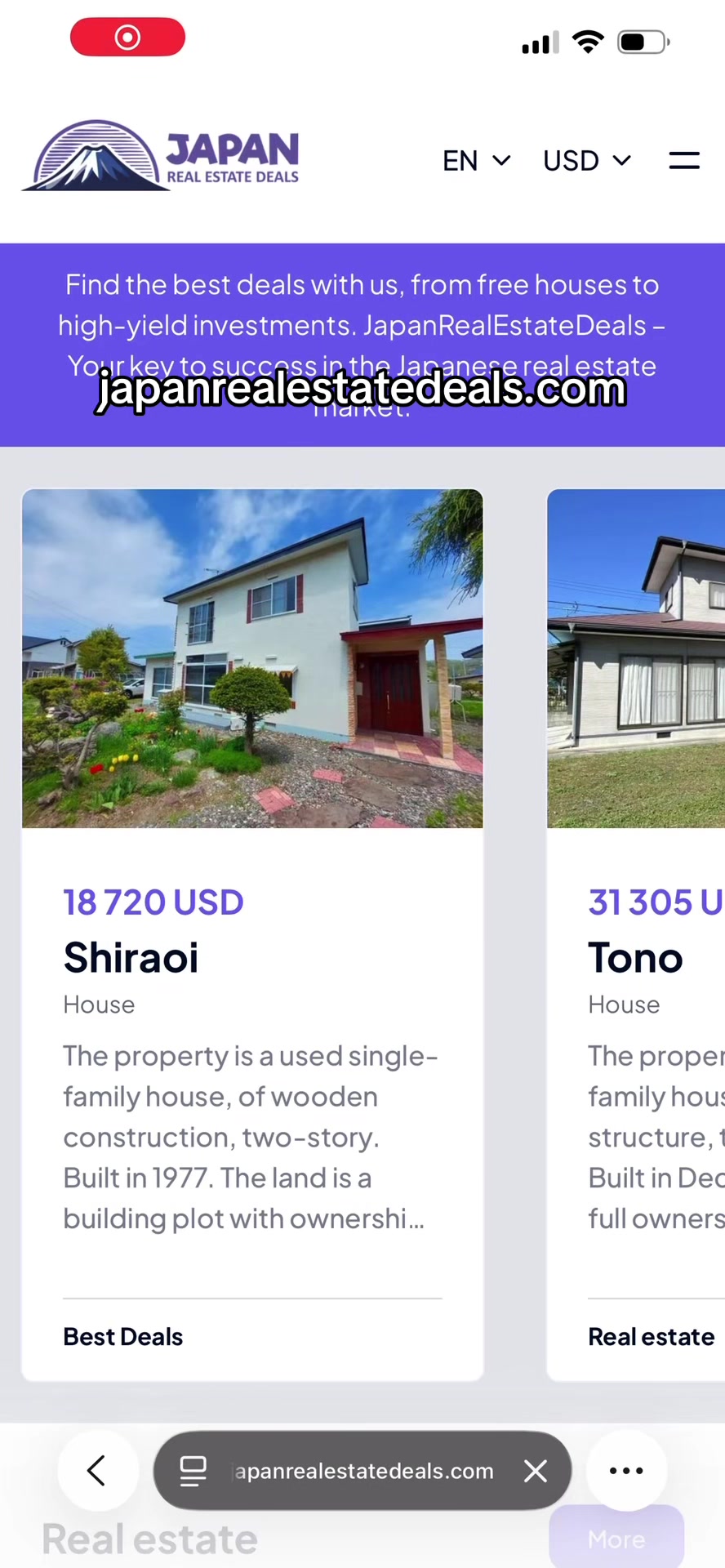 @Japanese Real Estate Deals