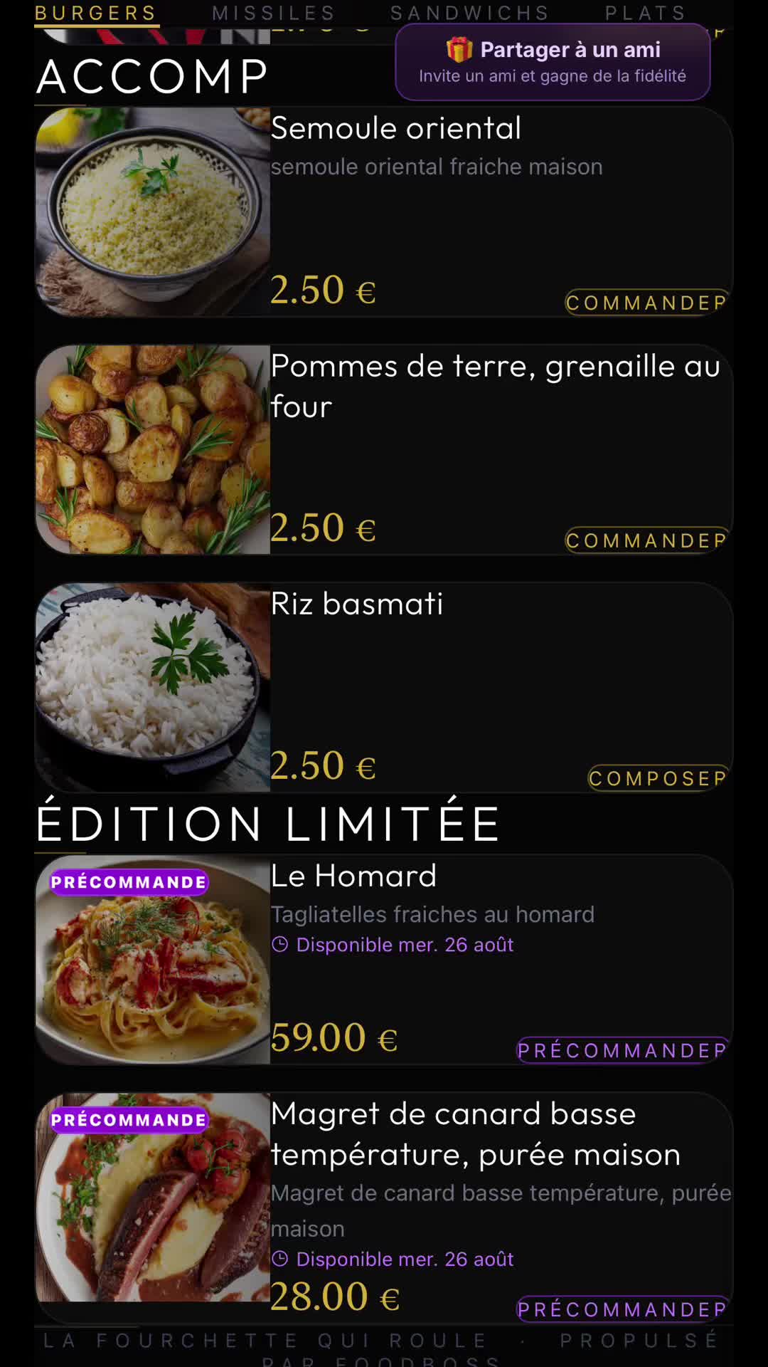 @la fourchette qui roule