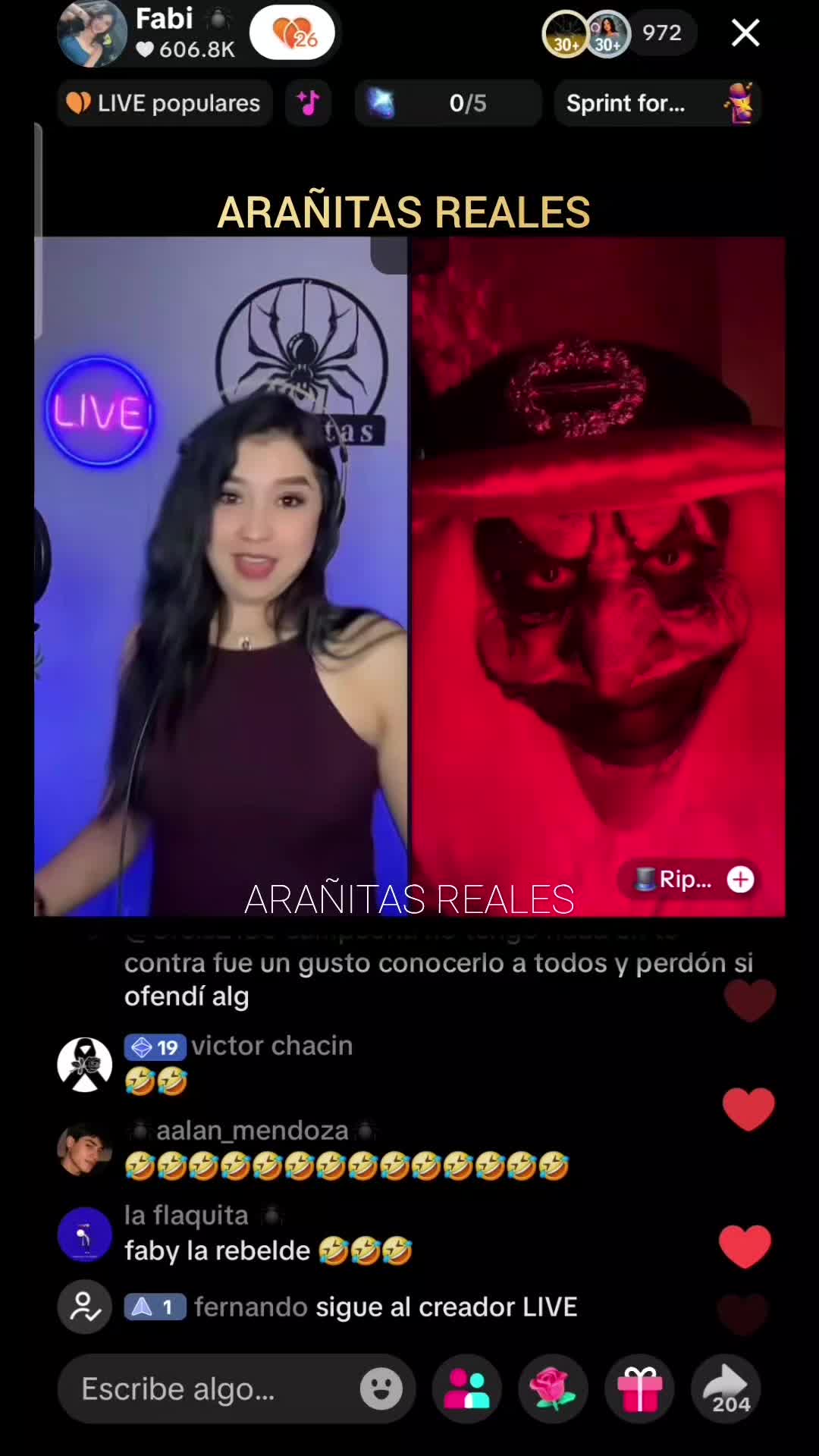 @🕷🍷Ara&ntilde;itas Reales 🎤🇬🇹