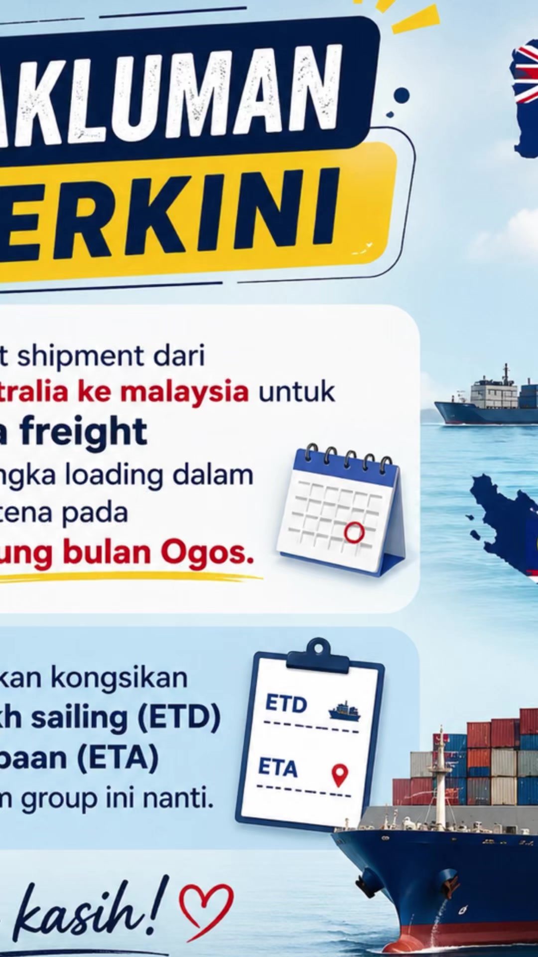 @🇲🇾📦Melbourne Malaysia🚢🇦🇺