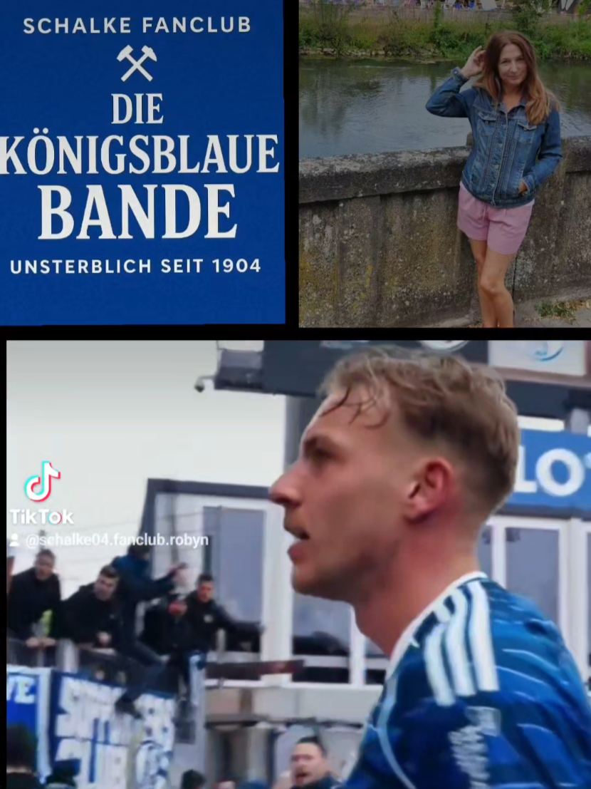 @Robyn Cares Königsblaue Bande
