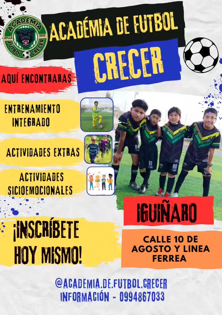 @ACADEMIA DE FUTBOL CRECER ⚽️🥇