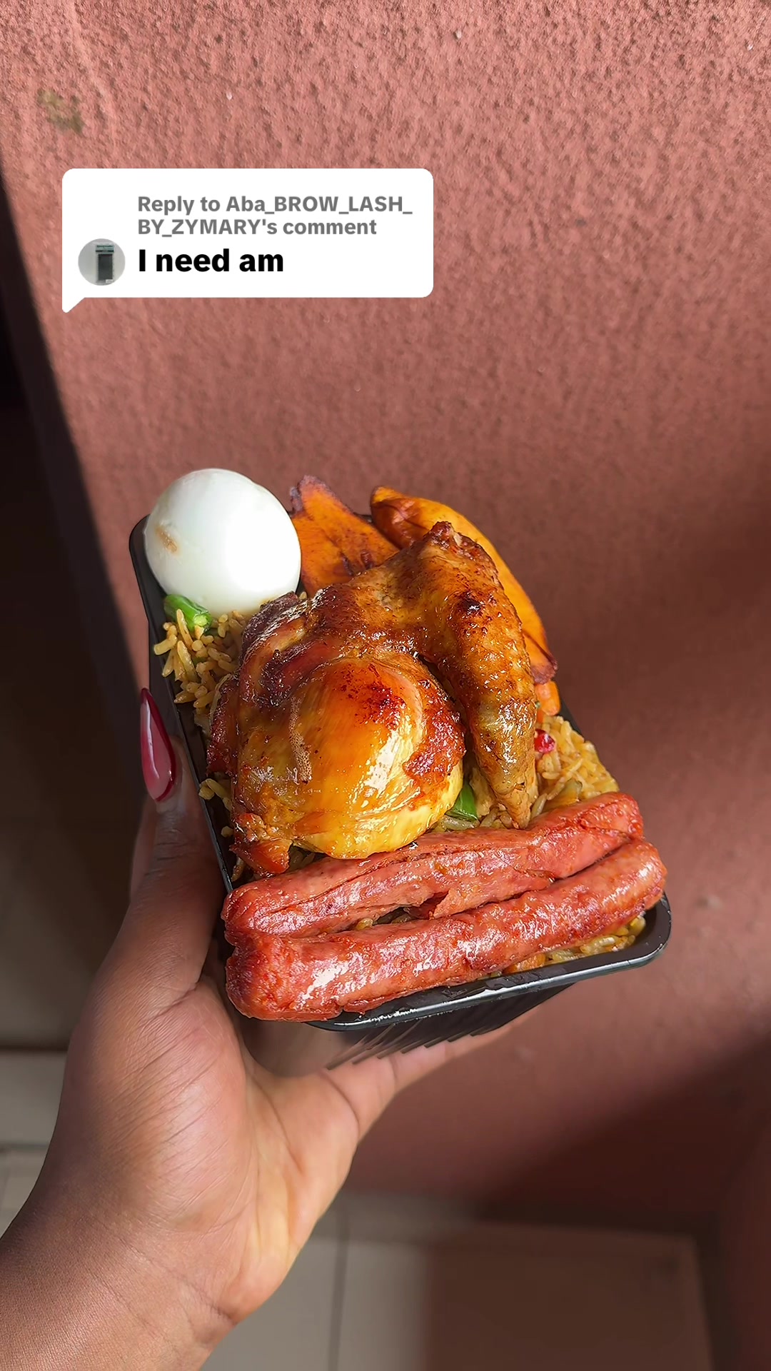 @Food vendor in Aba📍
