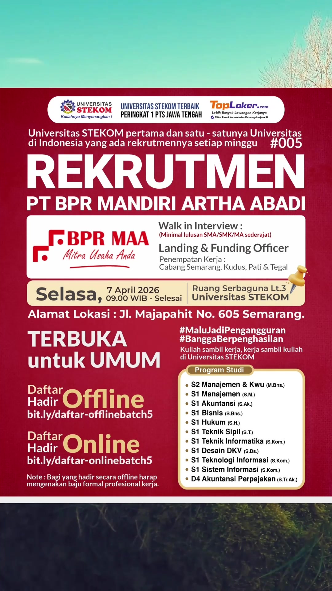 @LOWONGAN KERJA TUBAN TERBAIK