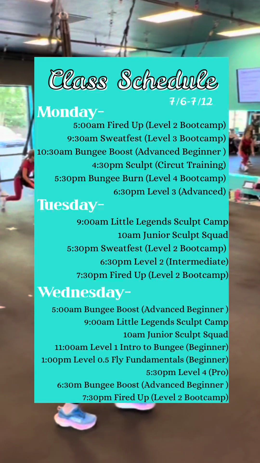 @Recoil Bungee Fitness