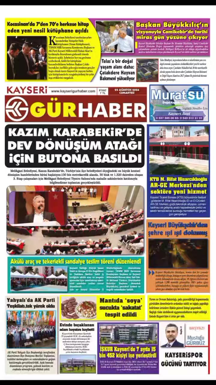 @G&Uuml;R HABER | Kayseri