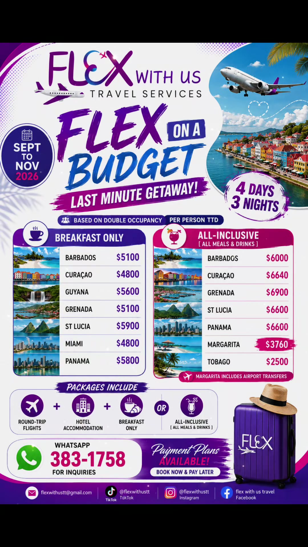 @Flex With Us Travel Services