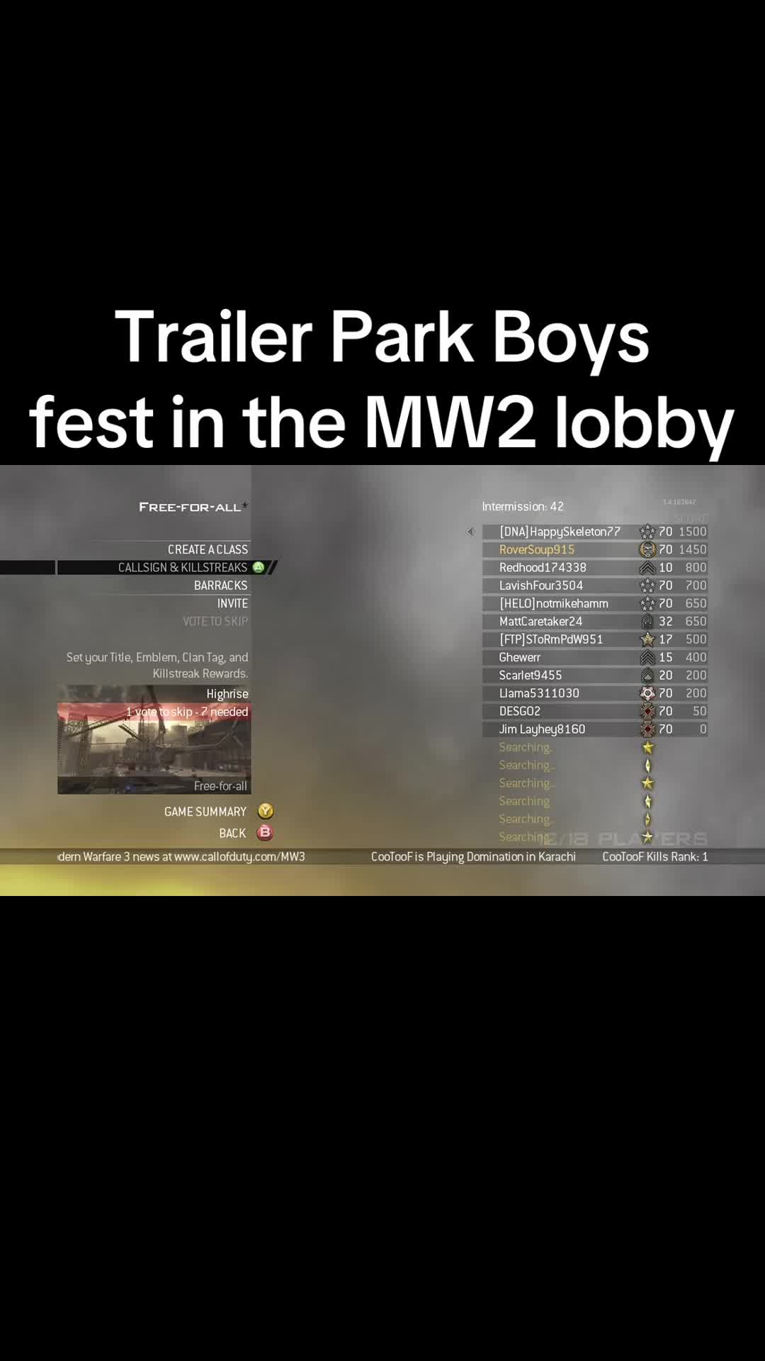 @MW2 Tim