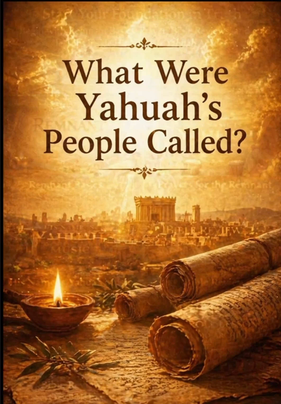 @His Name is YAHUAH
