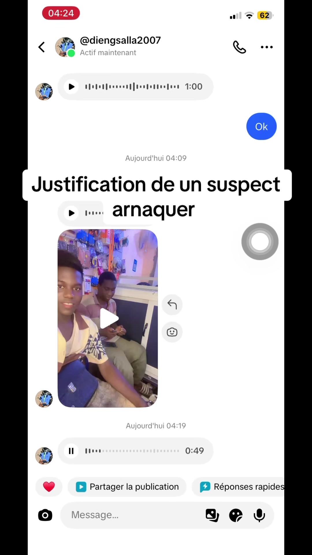 @Souhaibou dénoncer du peuple🚷