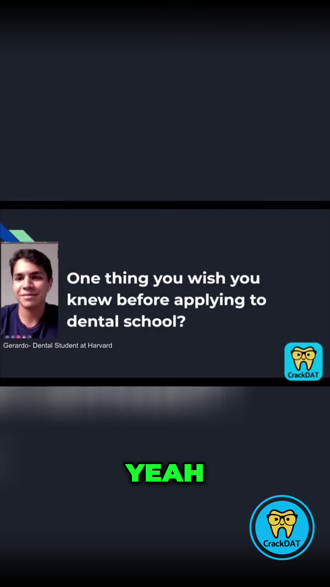 @DentalAdmissionTest