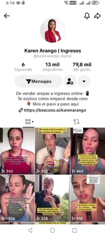 @Karen Arango | Ingresos
