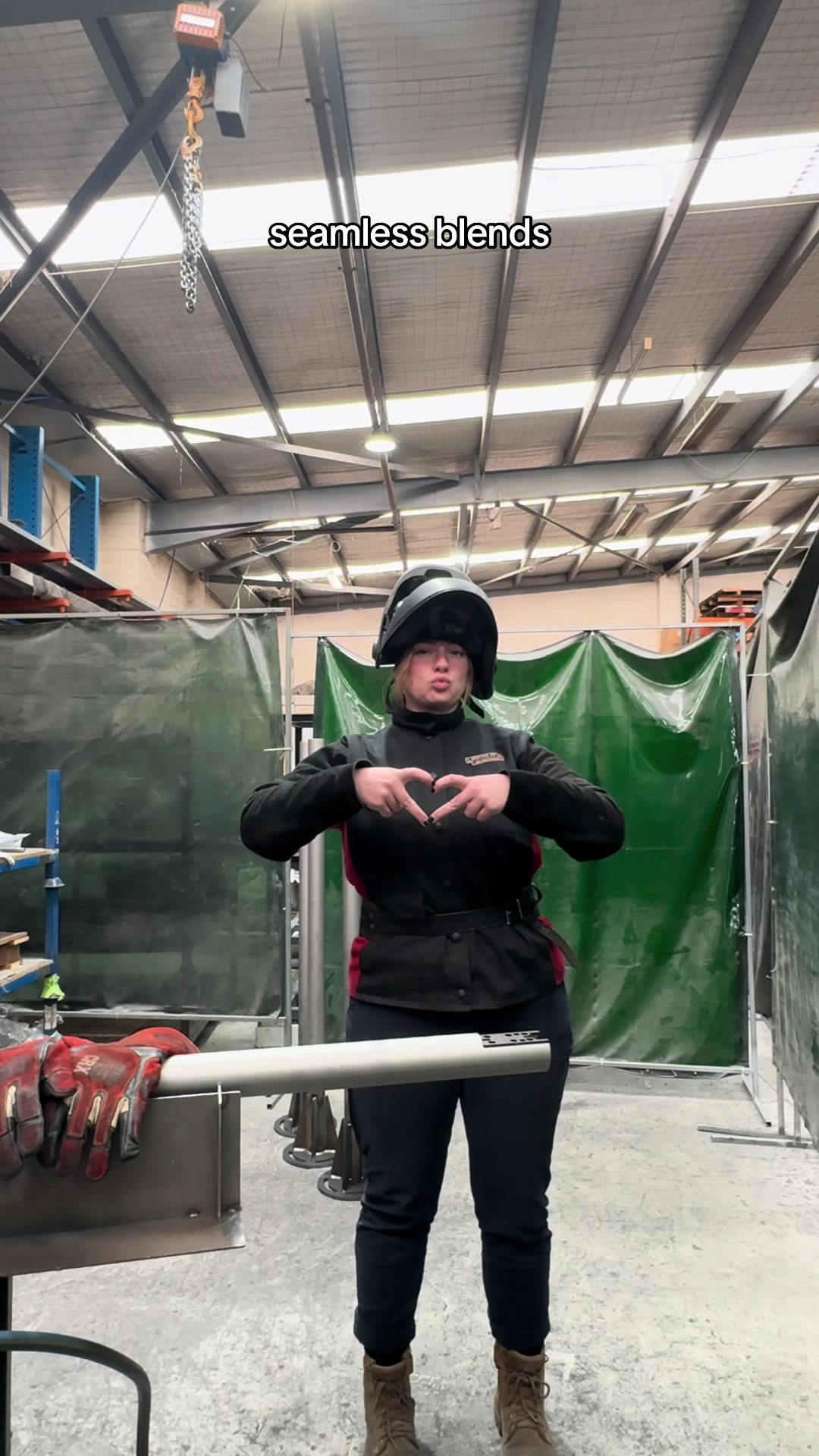 @the welder princess | melsy ๐ค