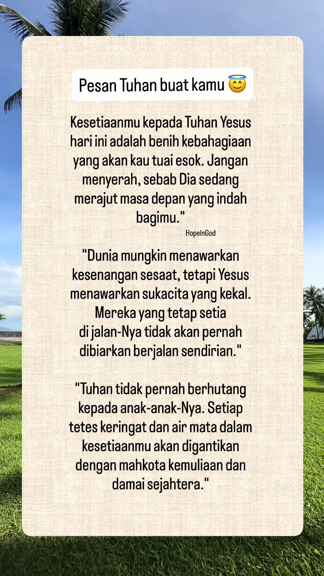 @hope In God