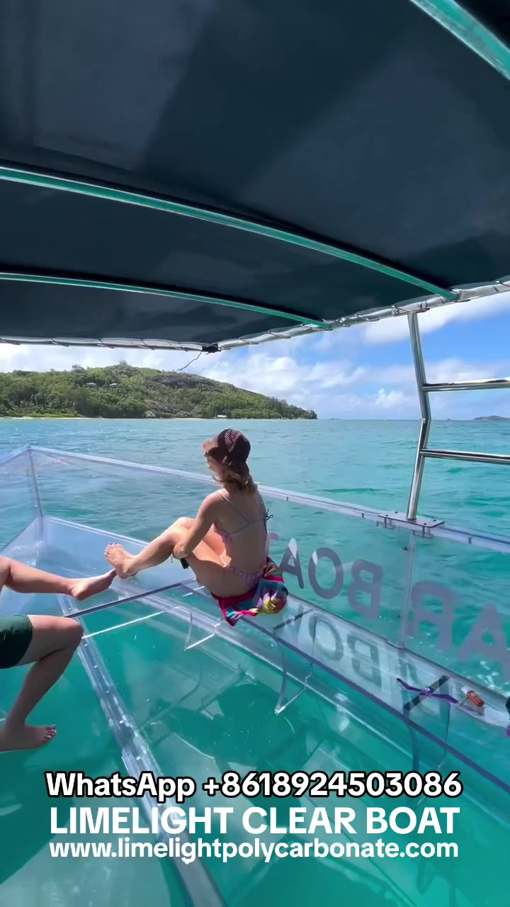 @clear boat transparent