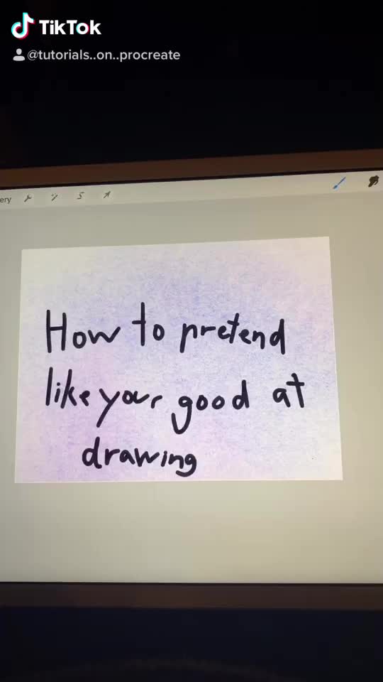 @Procreate tutorials