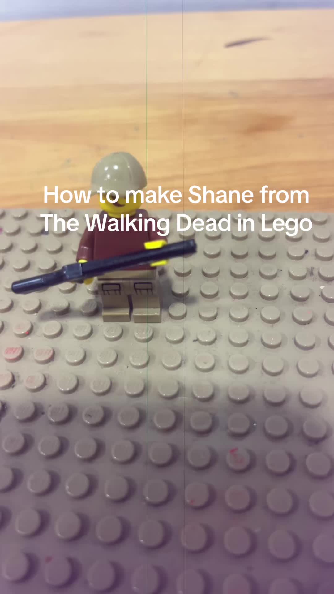 @Lego walking dead  mini figure