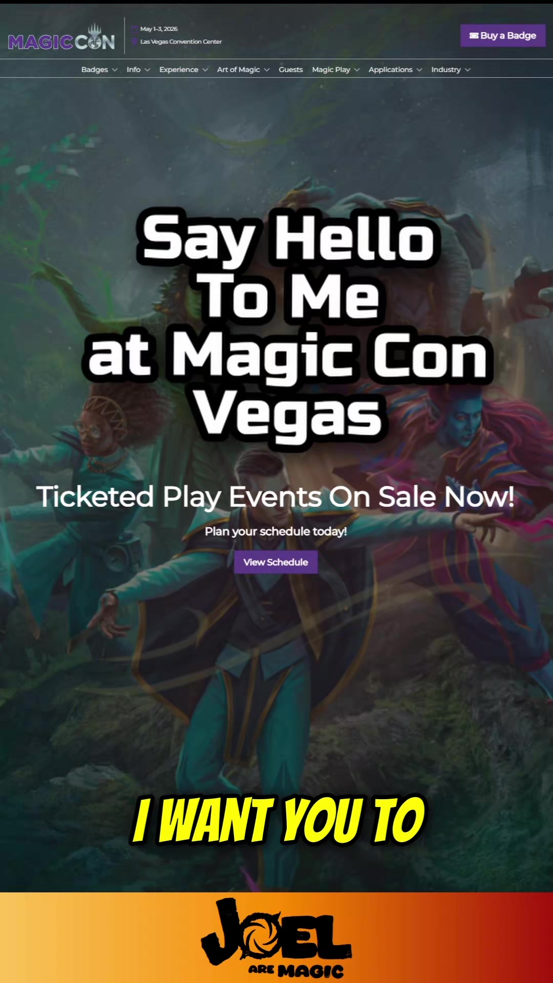 @Joel are Magic