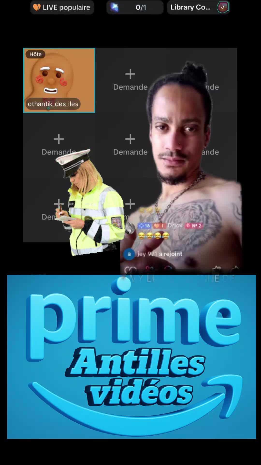 @prime vidéos Antilles