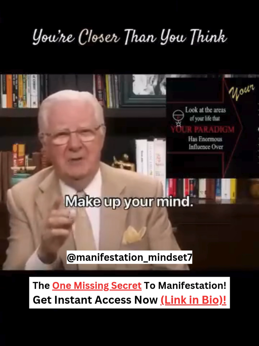 @ManifestationMindset