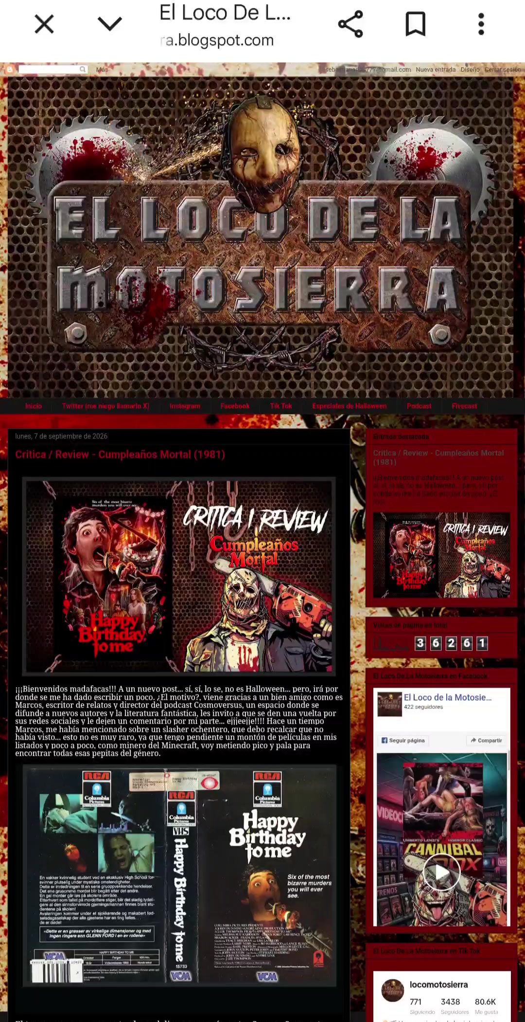 @El Loco de la Motosierra