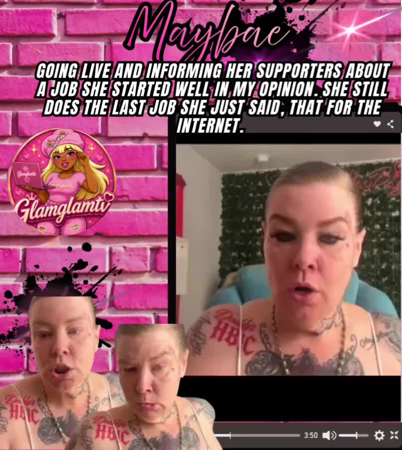 @glamglamtv 🩷🖤🩷🖤
