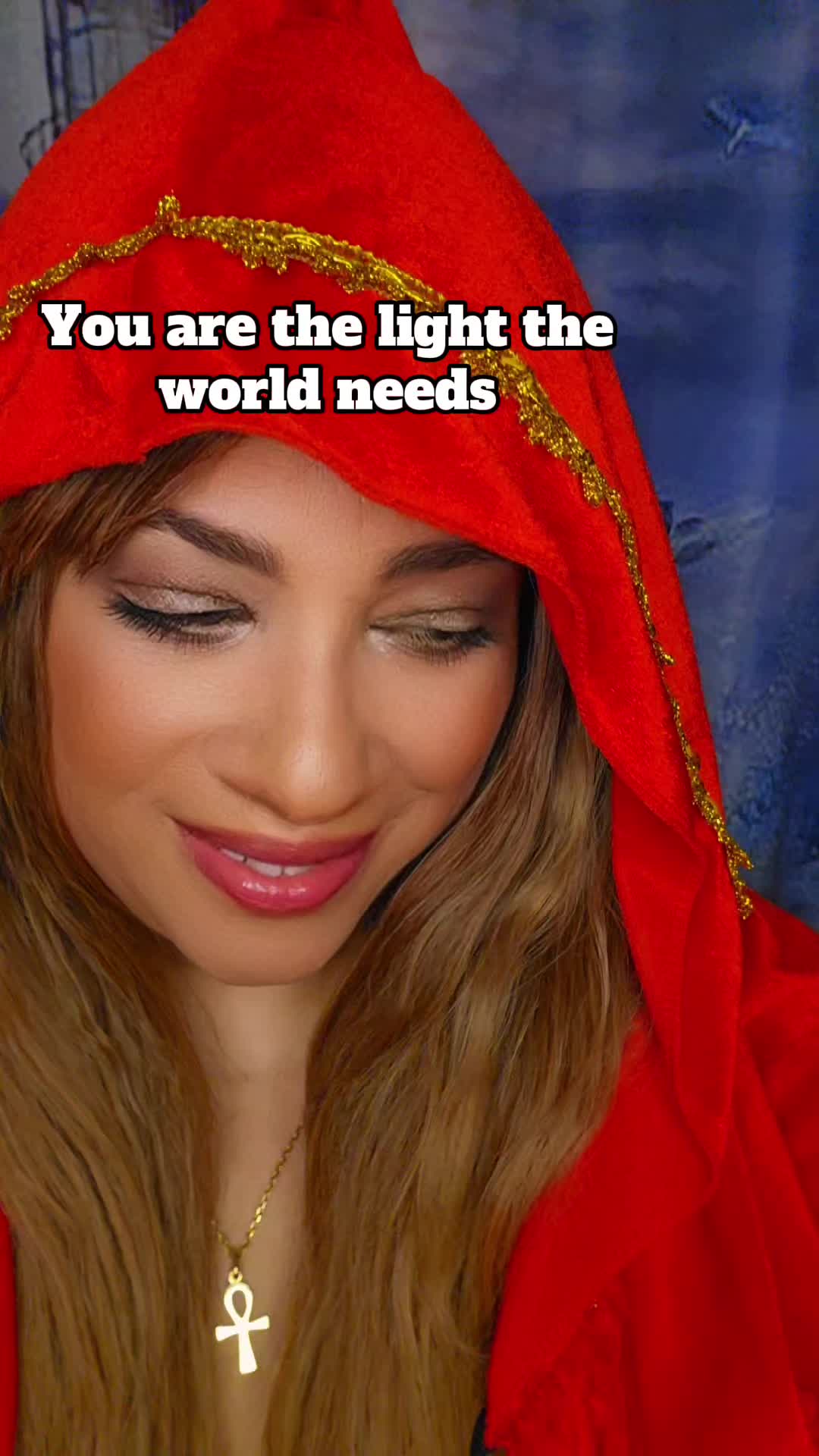 @Red Sparkling Angel