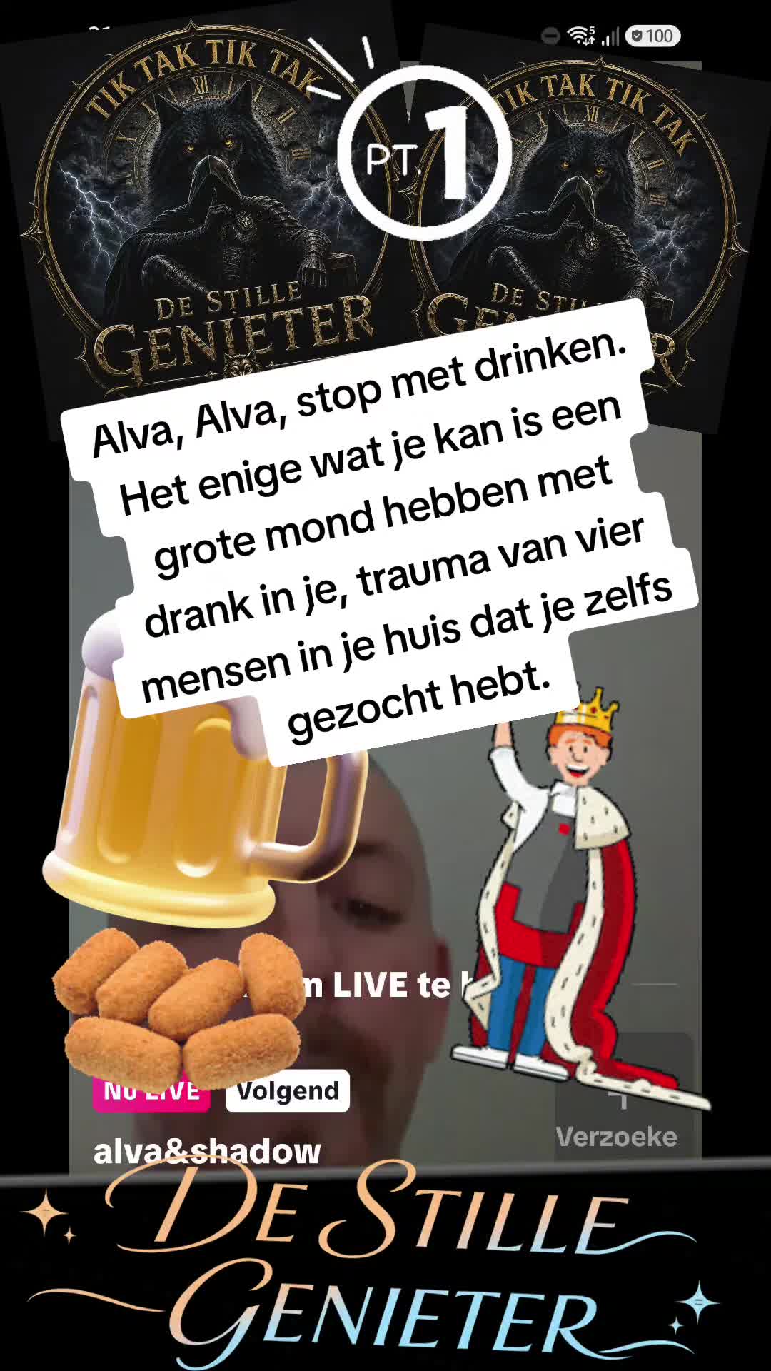 @DE STILLE GENIETER