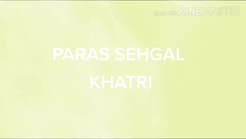 @paras Sehgal