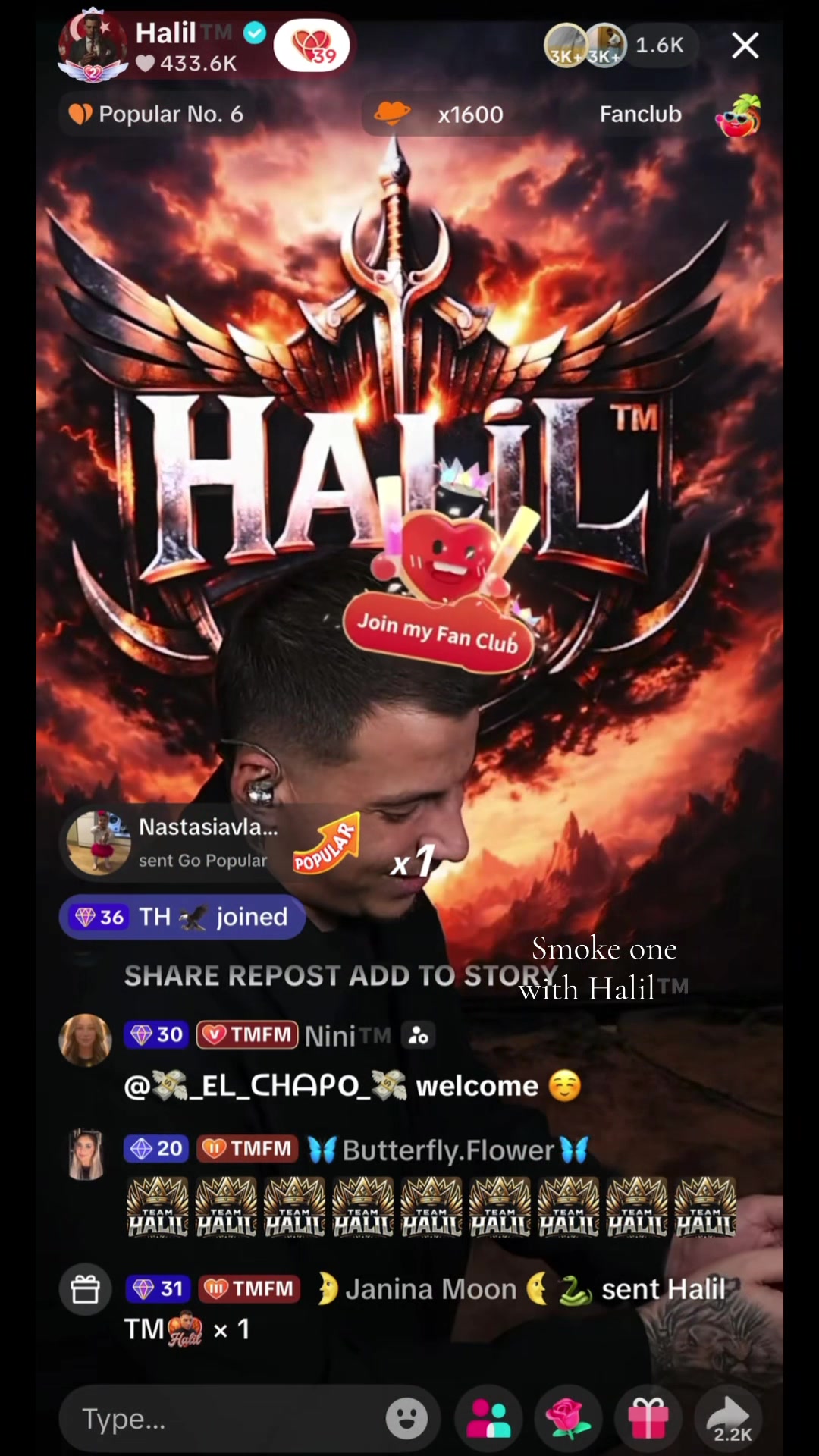 @Smoke one with Halil&trade;️