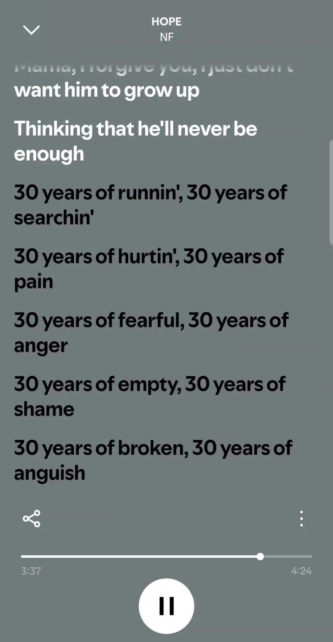 @NF Song Lyrics