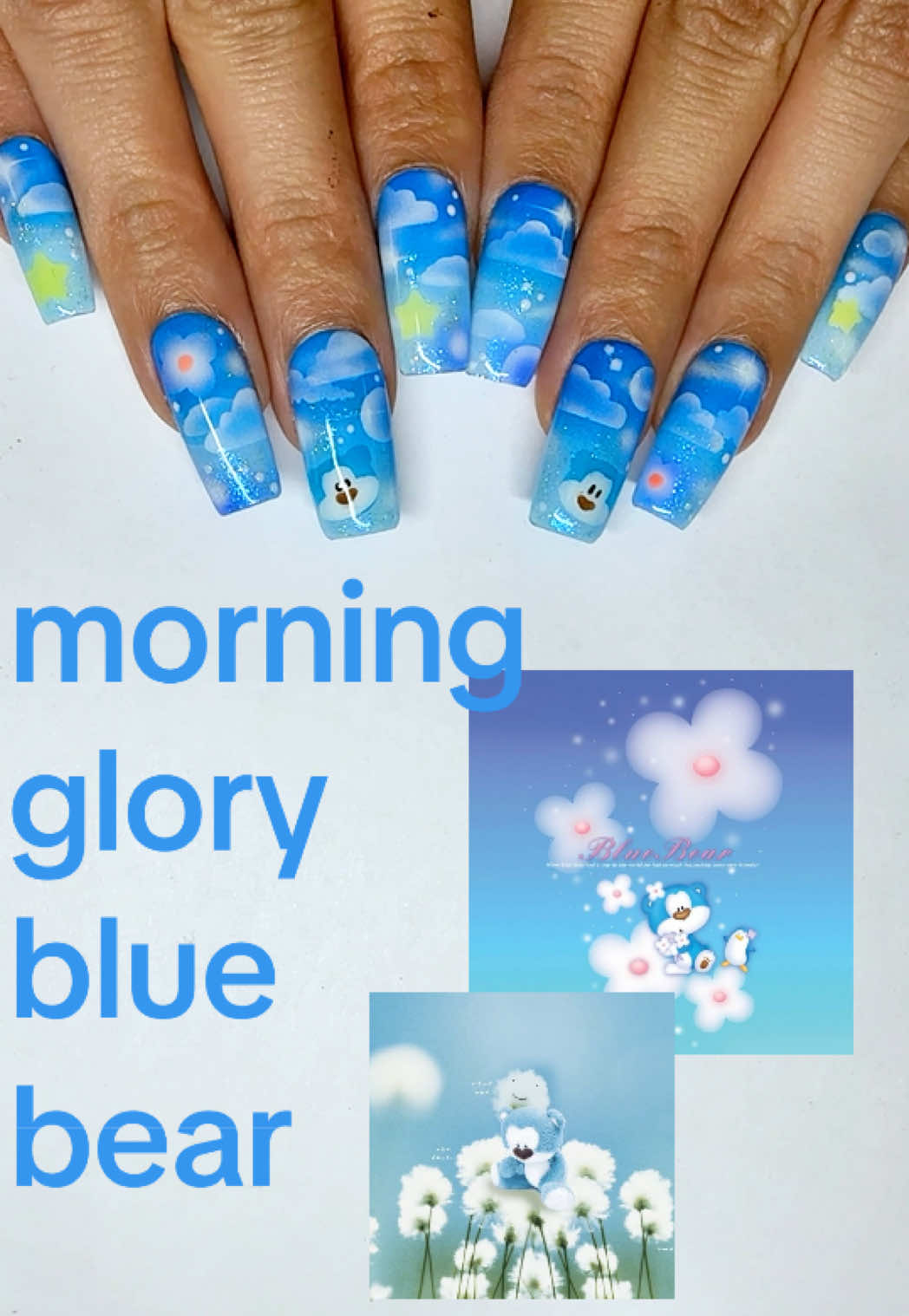 @Geranium Duet Nails