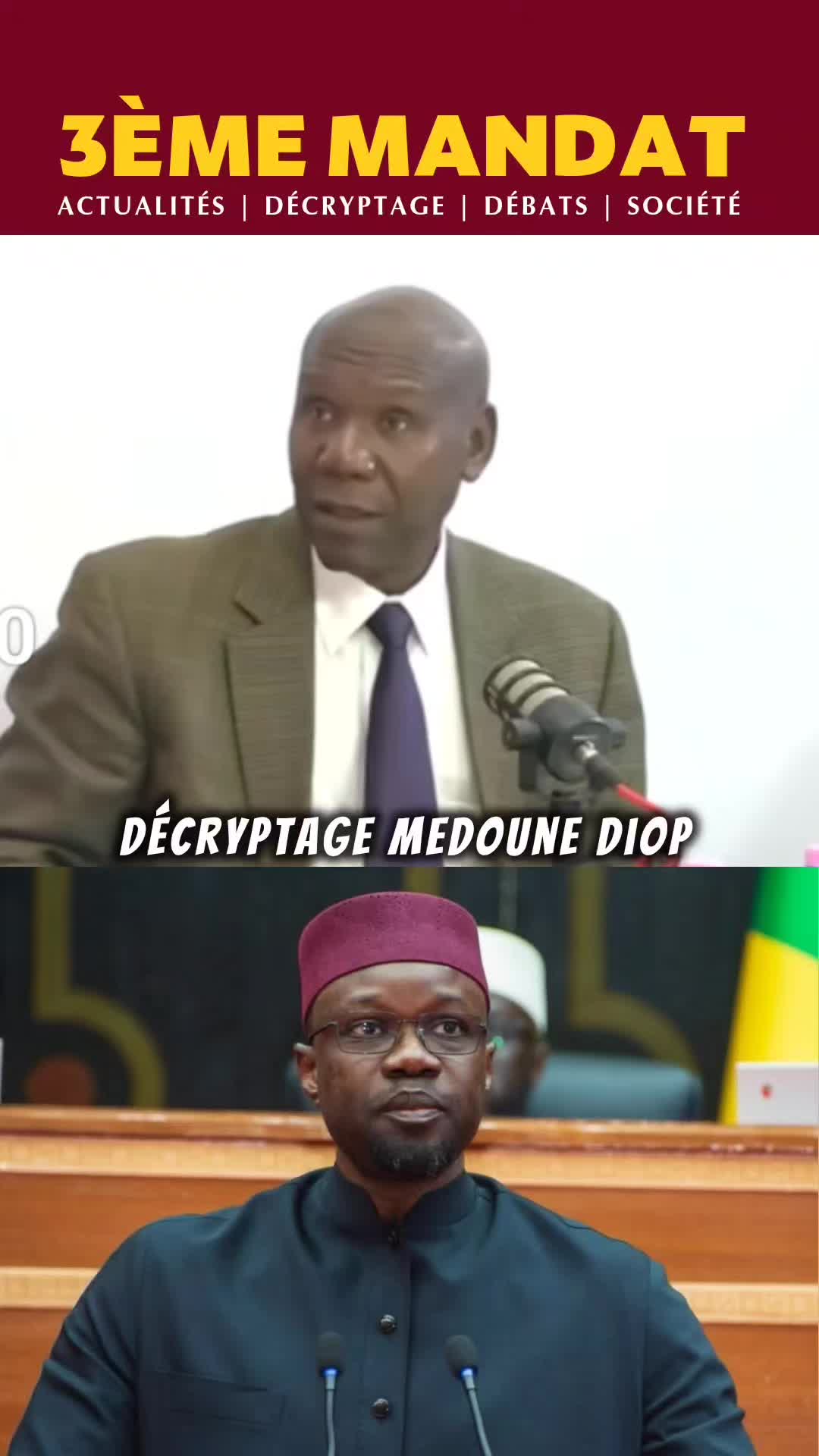 @3&Egrave;ME MANDAT