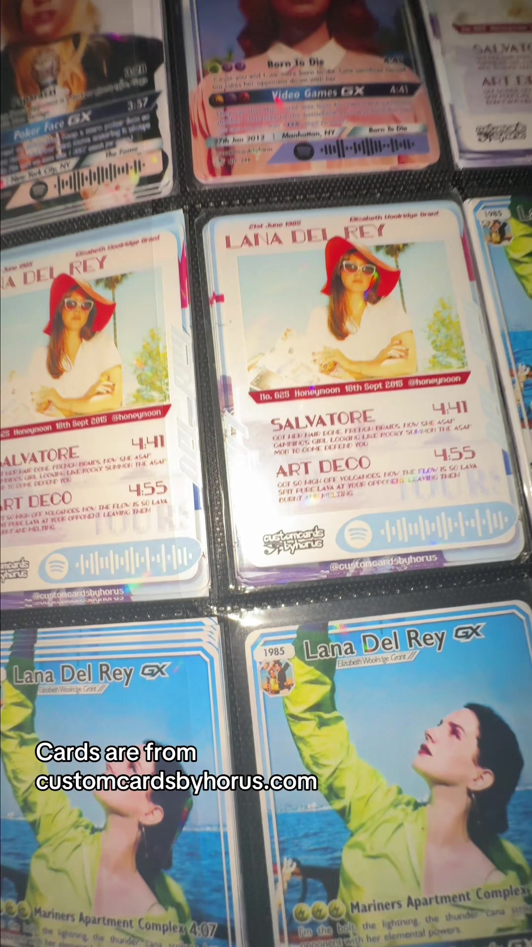 @custom cards by horus