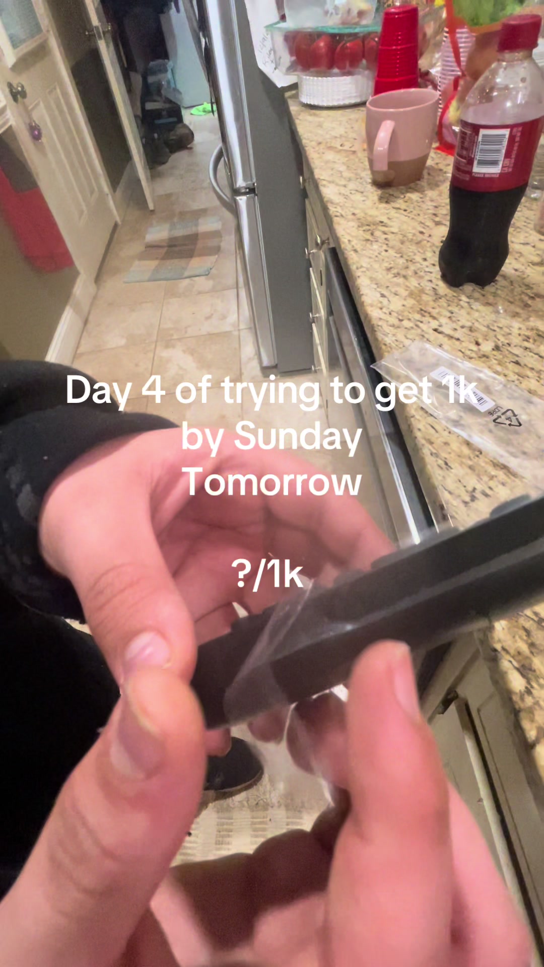 @getting 1k