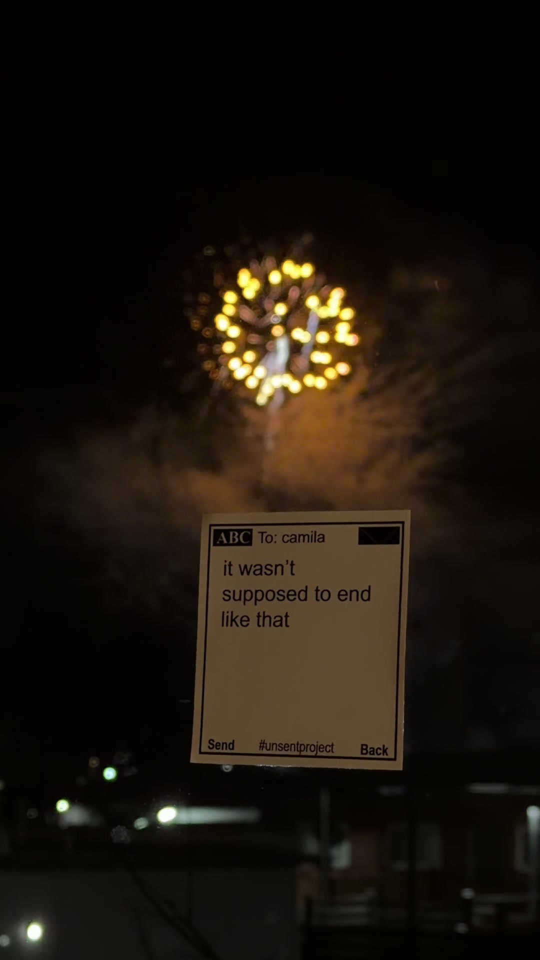 @THE UNSENT PROJECT