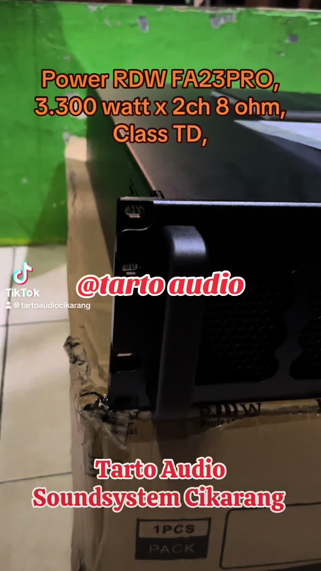 @Tarto Audio Cikarang