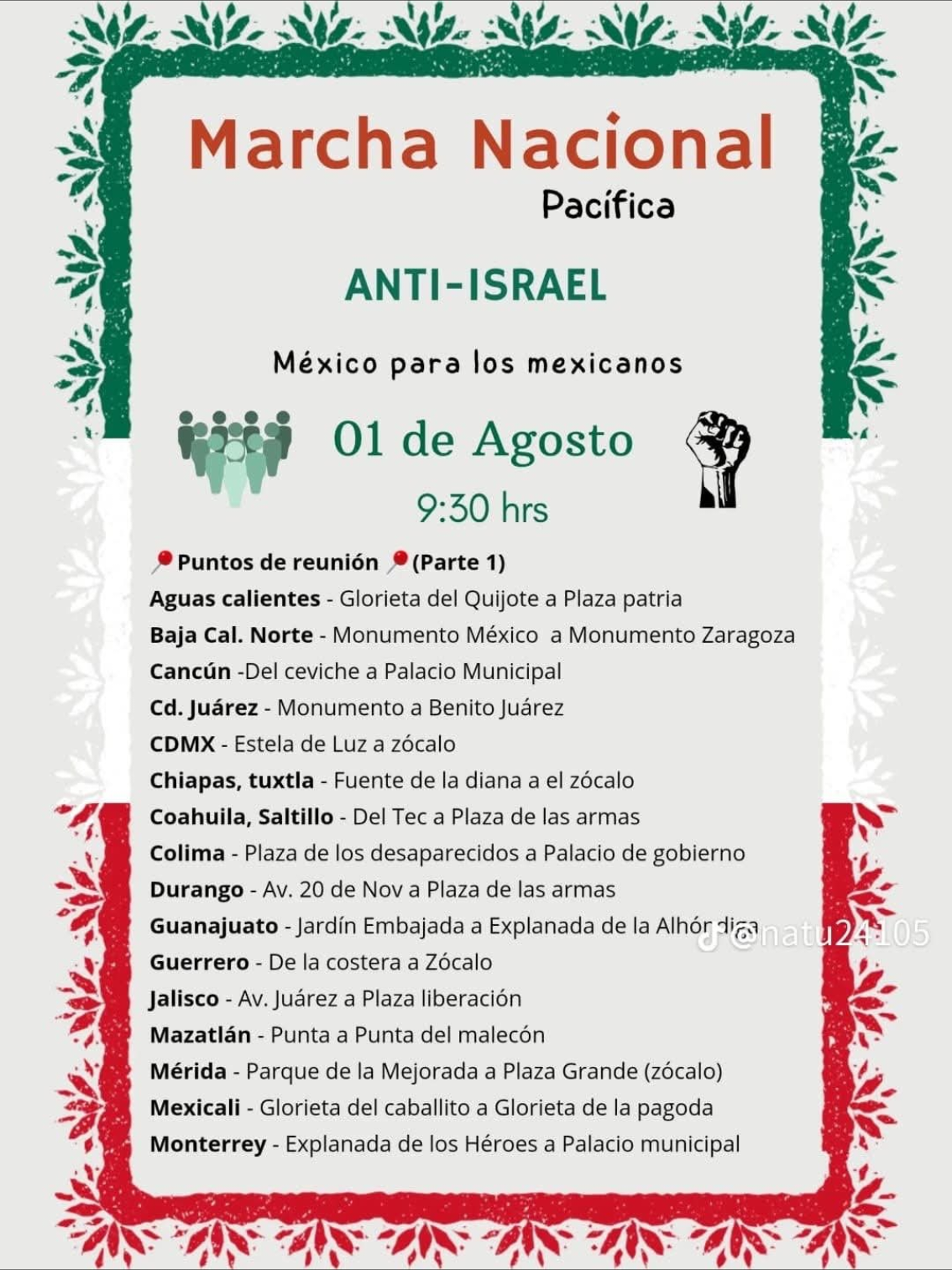 @TENOCHTITLÁN🇲🇽MÉXICO🇲🇽4T