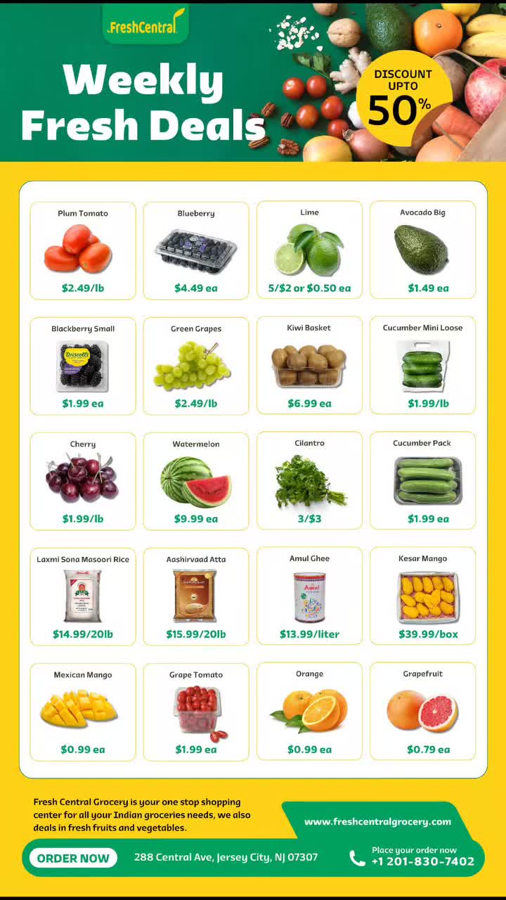 @FRESH CENTRAL GROCERY