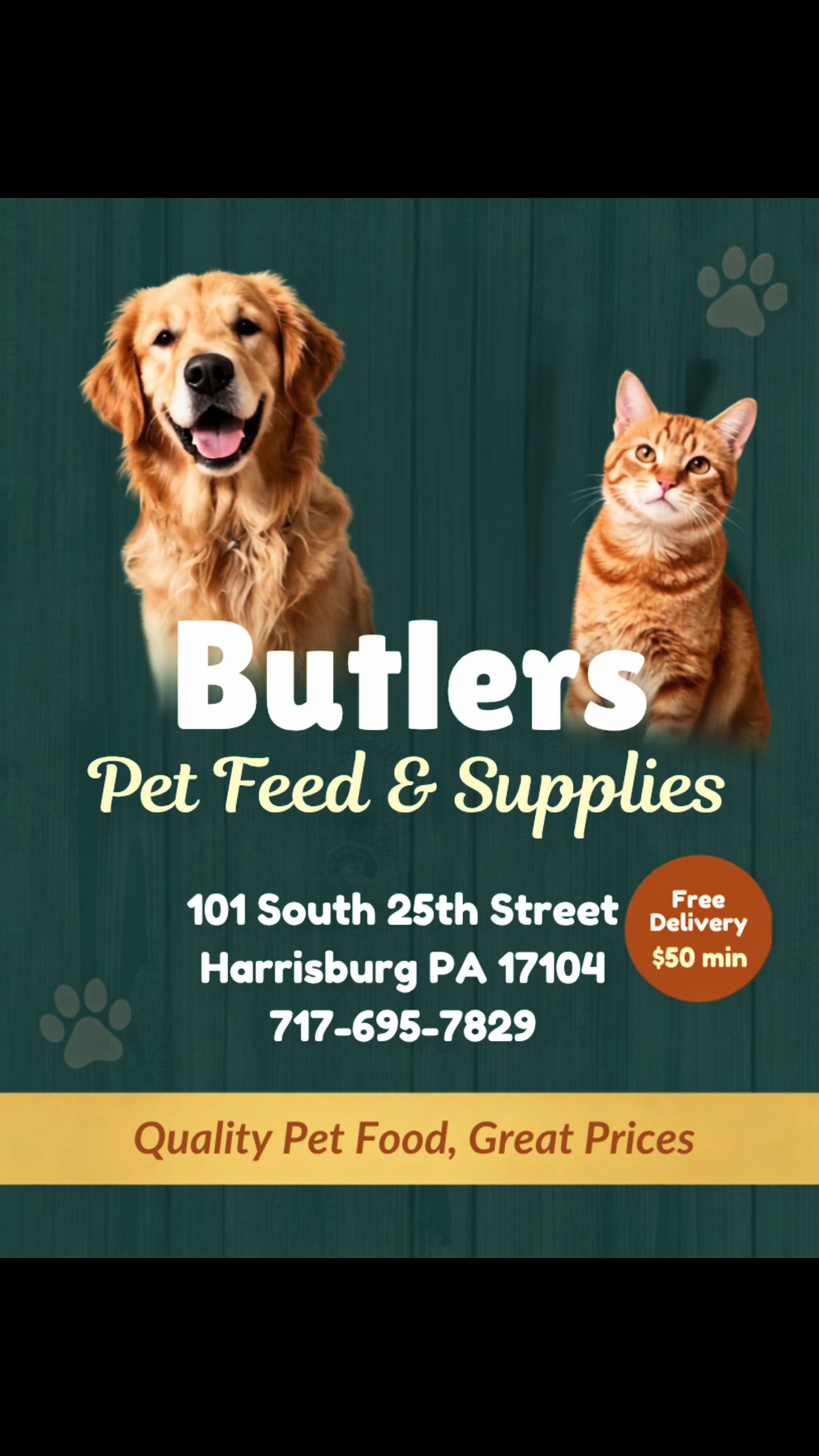 @Butler&rsquo;s Pet Feed And Supplies