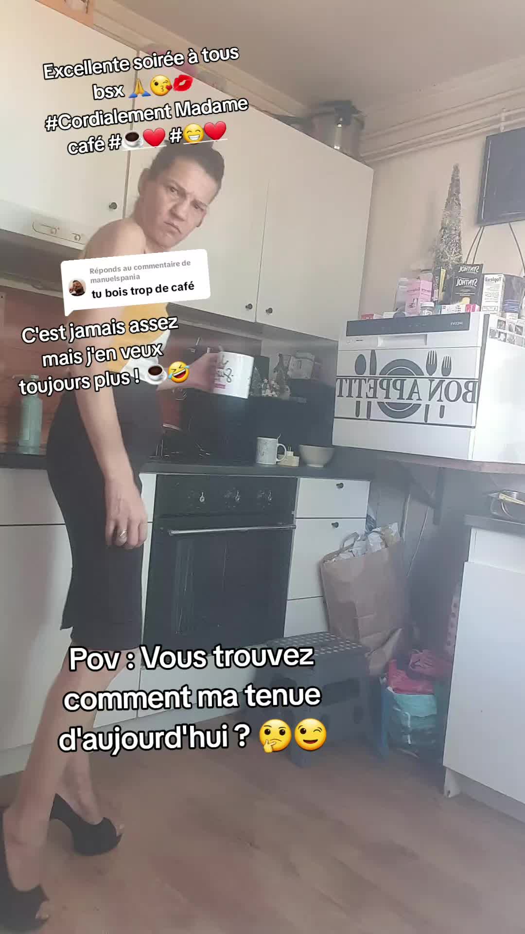 @Mme café 2 ☕️😘💋🤣