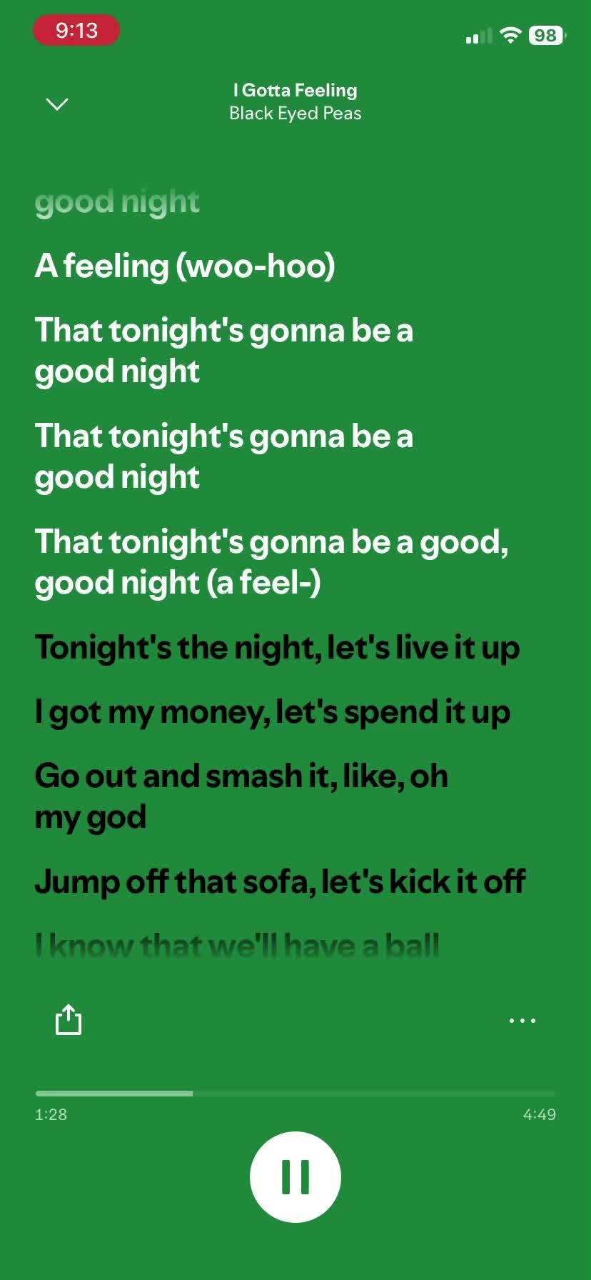 @Song of the dayyyy