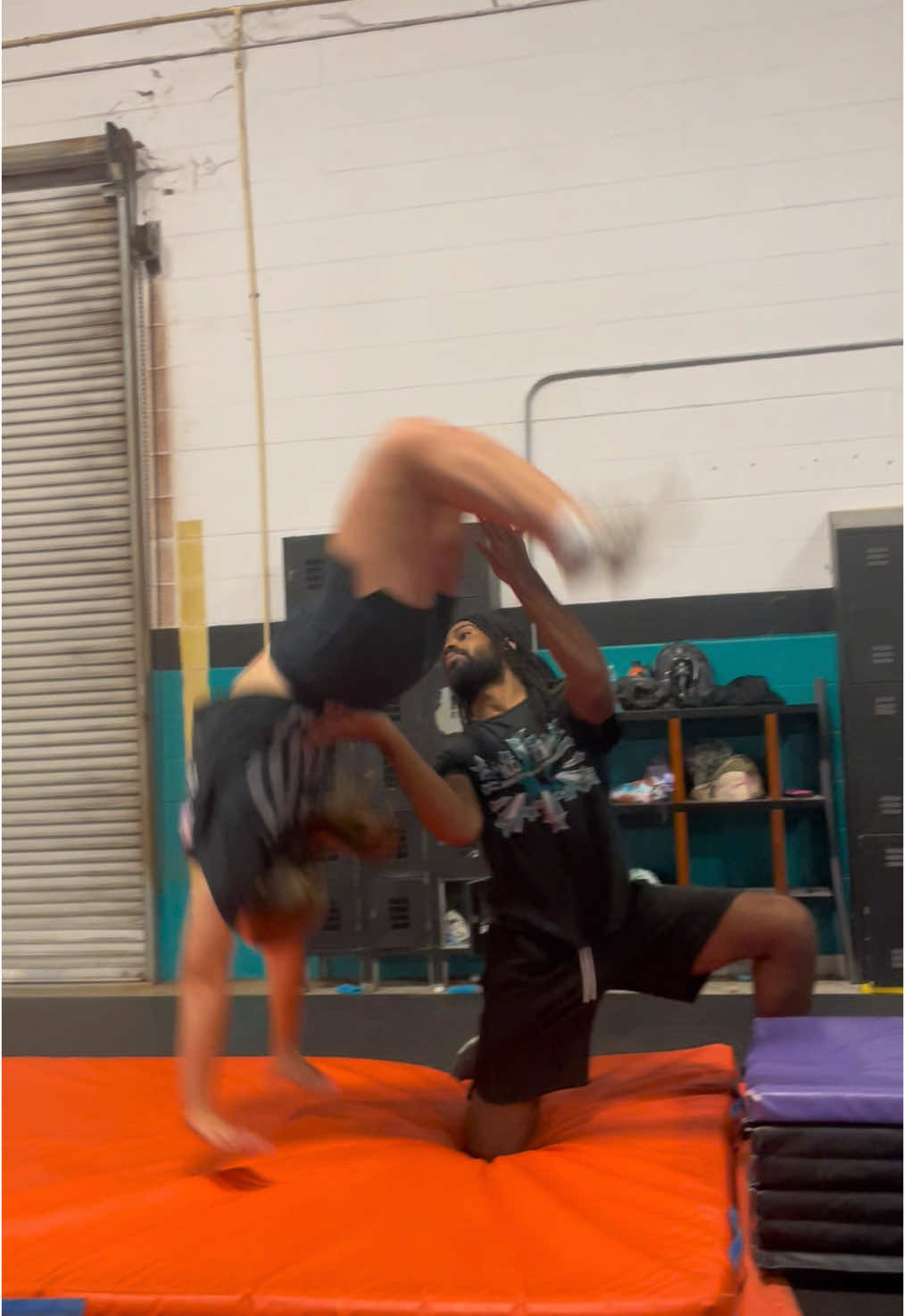 @tumbling with shy