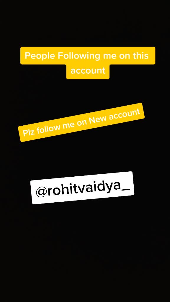 @Rohit Vaidya
