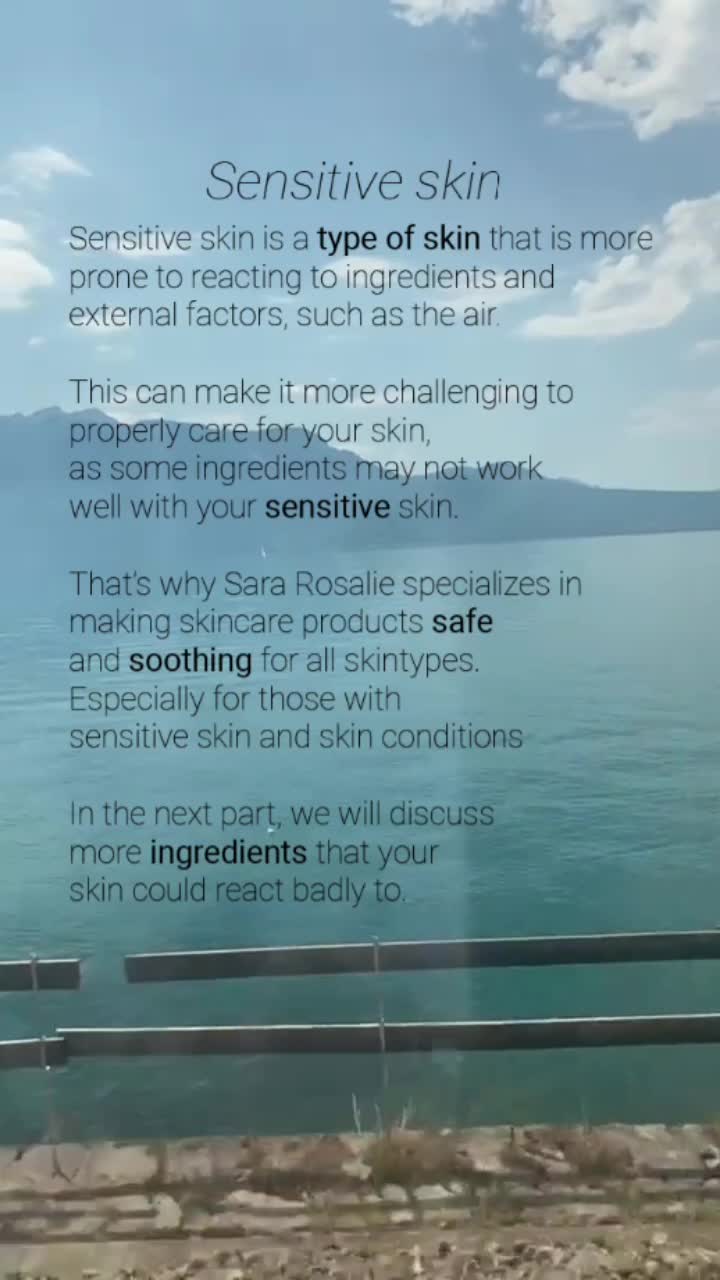 @Sara Rosalie / Safe skincare