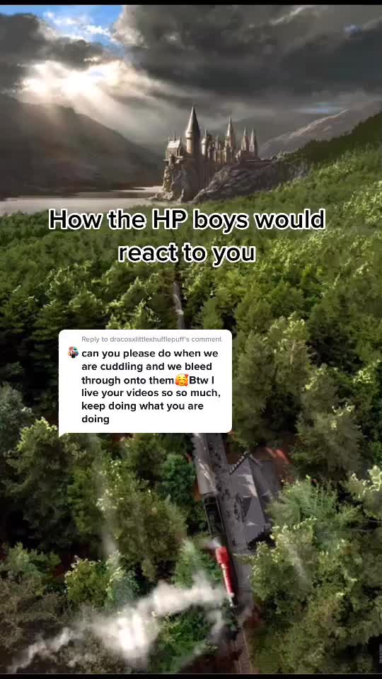 @How the HP boys would react🦋