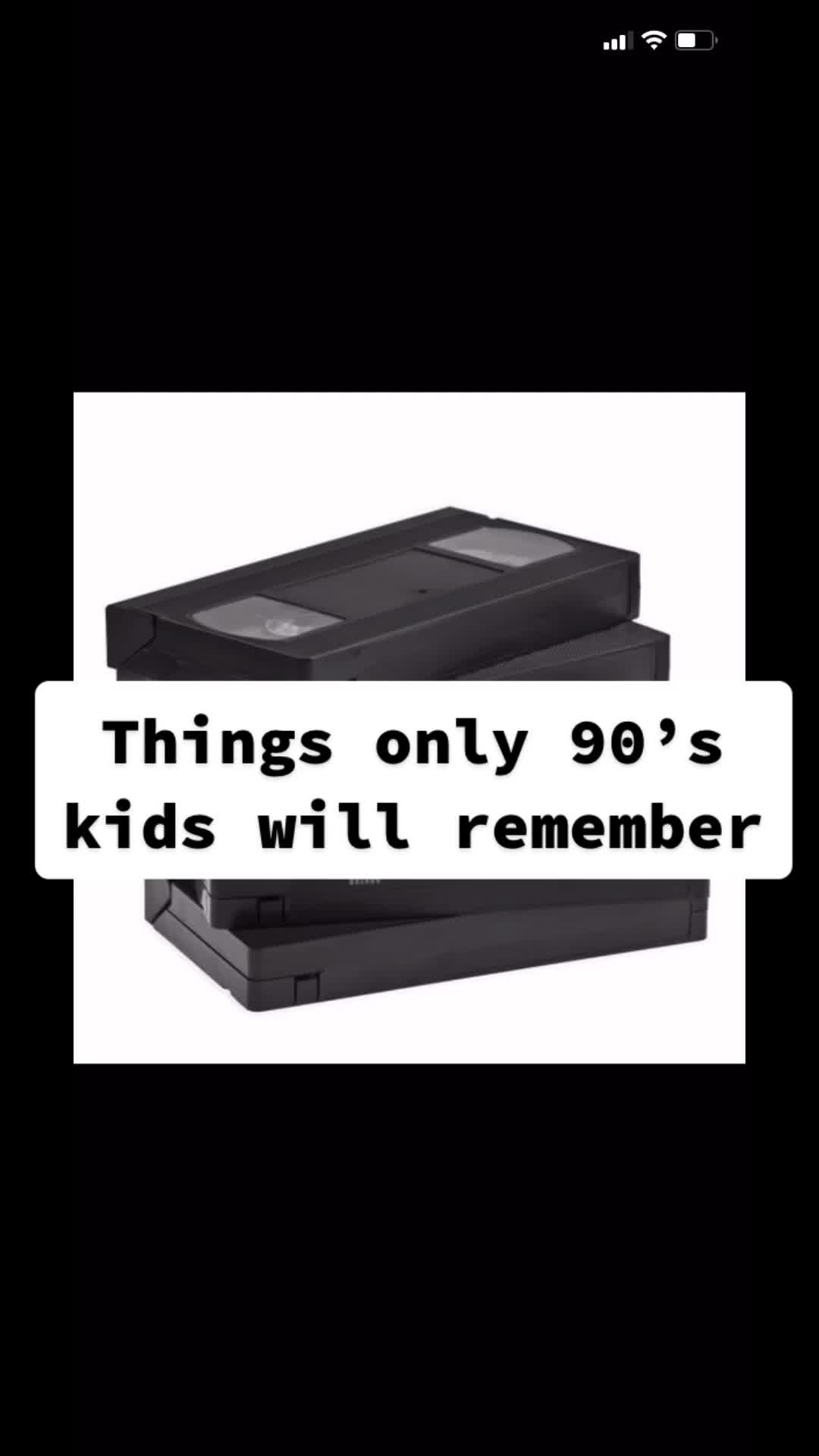 @Things Only Millennials Know