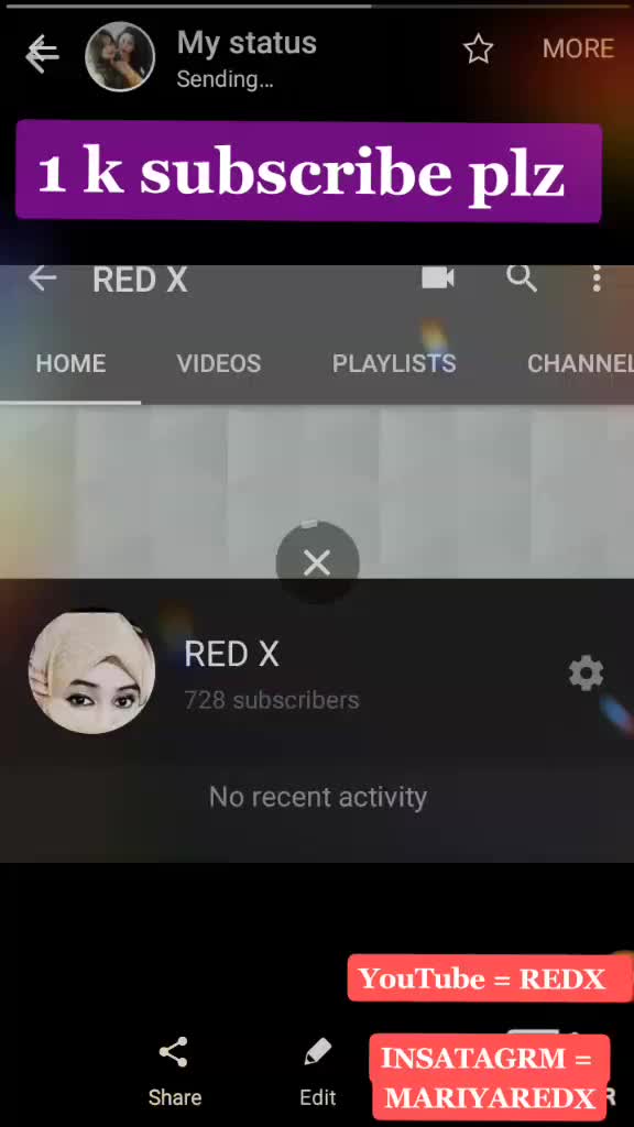 @Mariya red x