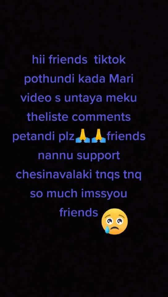 @hii friends