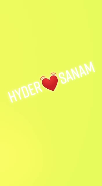 @Hyder Sanam
